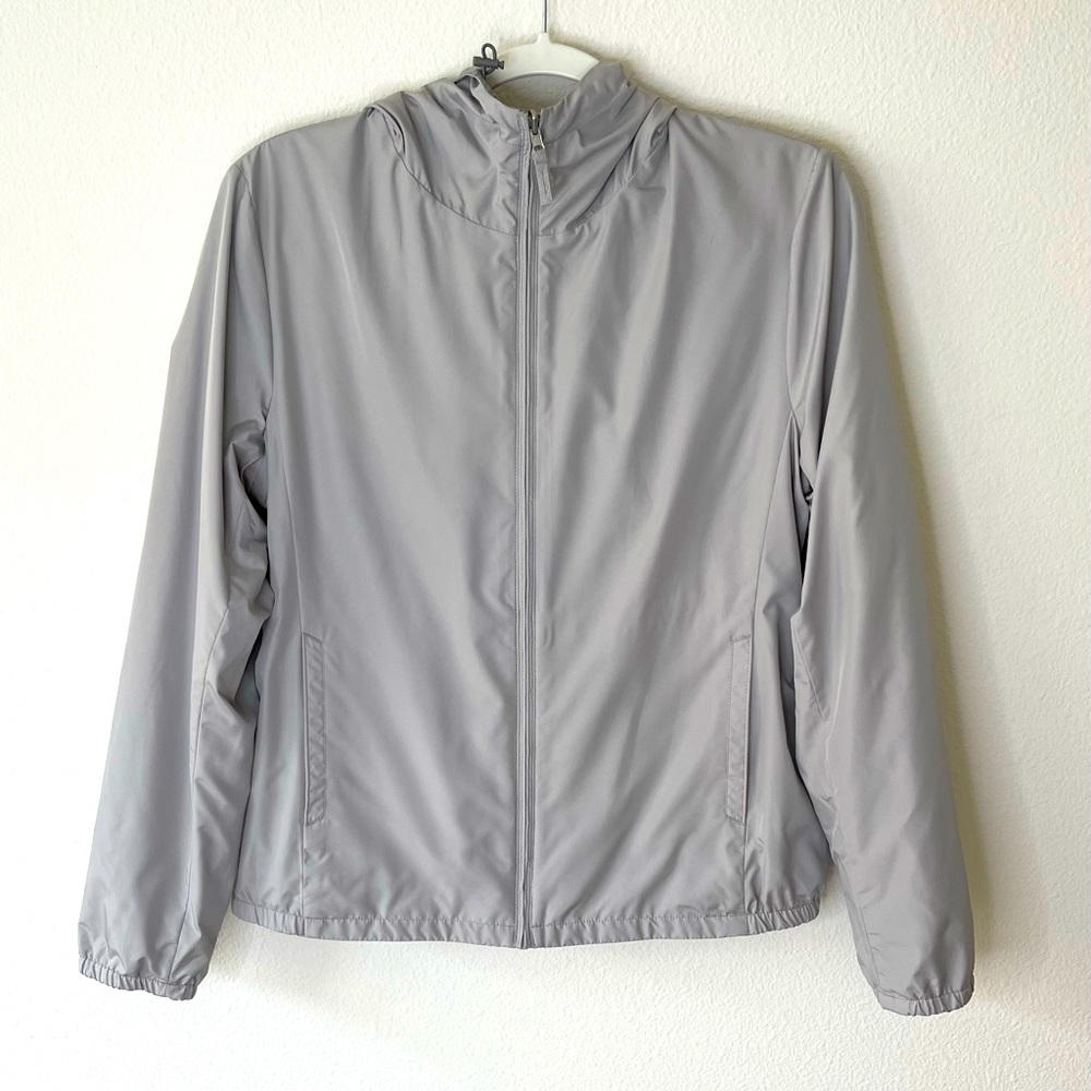 ❌SOLD❌ Uniqlo Rare women’s blocktech two sided parka jacket windbreaker M